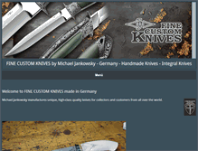 Tablet Screenshot of micknives.com